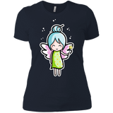 T-Shirts Midnight Navy / X-Small Kawaii Cute Fairy Women's Premium T-Shirt