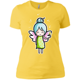 T-Shirts Vibrant Yellow / X-Small Kawaii Cute Fairy Women's Premium T-Shirt