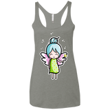 T-Shirts Venetian Grey / X-Small Kawaii Cute Fairy Women's Triblend Racerback Tank