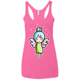 T-Shirts Vintage Pink / X-Small Kawaii Cute Fairy Women's Triblend Racerback Tank