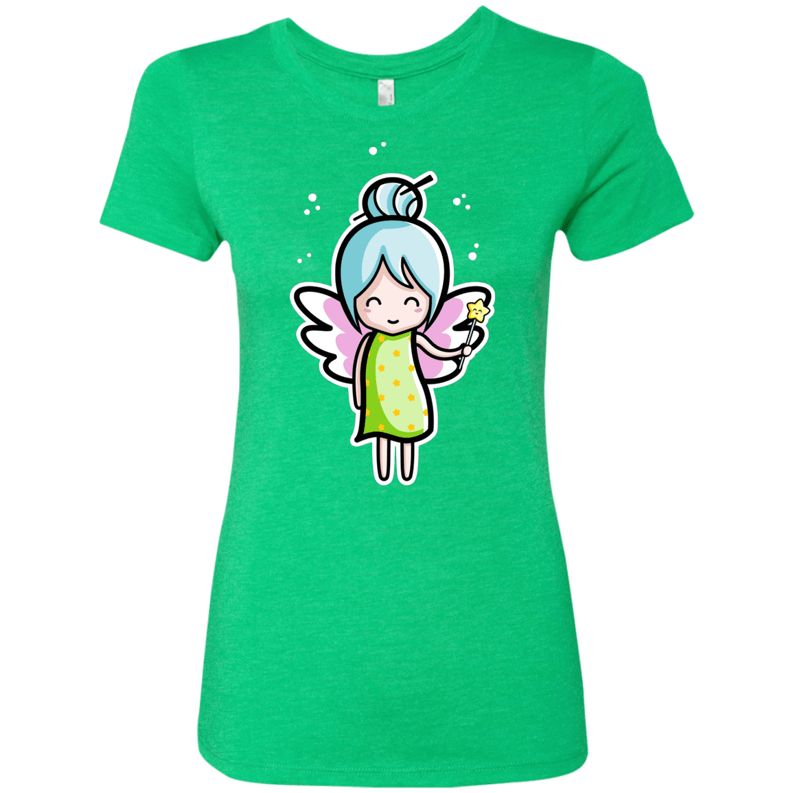 T-Shirts Envy / S Kawaii Cute Fairy Women's Triblend T-Shirt