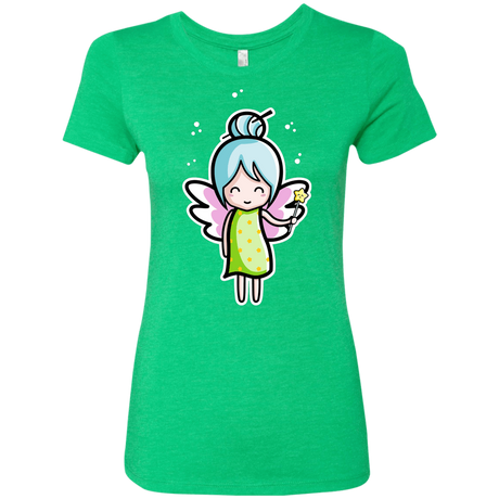 T-Shirts Envy / S Kawaii Cute Fairy Women's Triblend T-Shirt