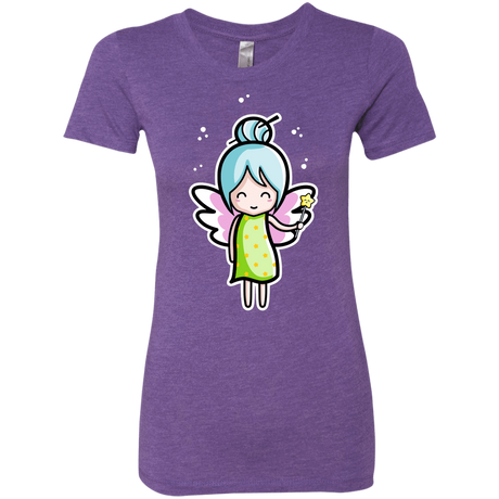 T-Shirts Purple Rush / S Kawaii Cute Fairy Women's Triblend T-Shirt