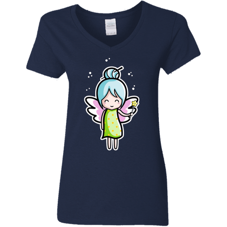 T-Shirts Navy / S Kawaii Cute Fairy Women's V-Neck T-Shirt