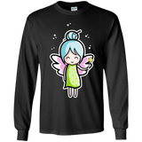 T-Shirts Black / YS Kawaii Cute Fairy Youth Long Sleeve T-Shirt