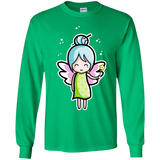 T-Shirts Irish Green / YS Kawaii Cute Fairy Youth Long Sleeve T-Shirt