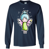 T-Shirts Navy / YS Kawaii Cute Fairy Youth Long Sleeve T-Shirt