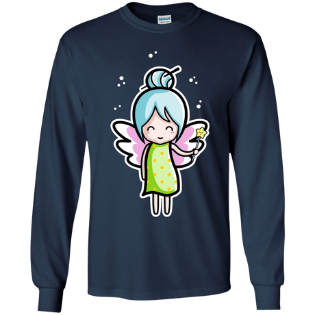 T-Shirts Navy / YS Kawaii Cute Fairy Youth Long Sleeve T-Shirt