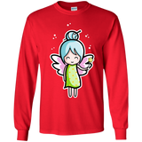 T-Shirts Red / YS Kawaii Cute Fairy Youth Long Sleeve T-Shirt