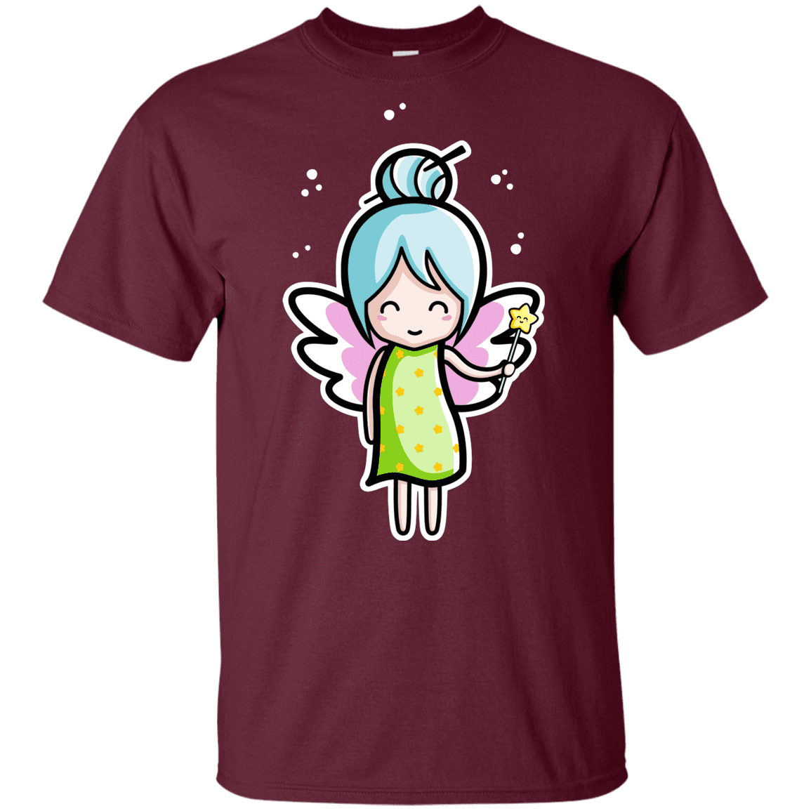 T-Shirts Maroon / YXS Kawaii Cute Fairy Youth T-Shirt