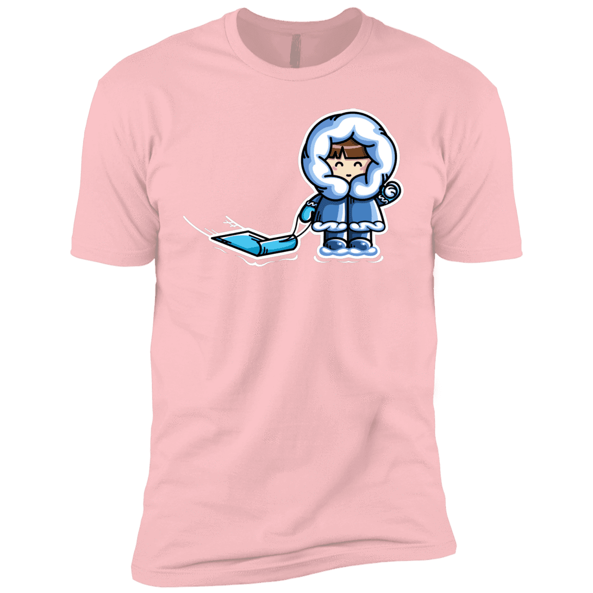 T-Shirts Light Pink / YXS Kawaii Cute Fun In The Snow Boys Premium T-Shirt