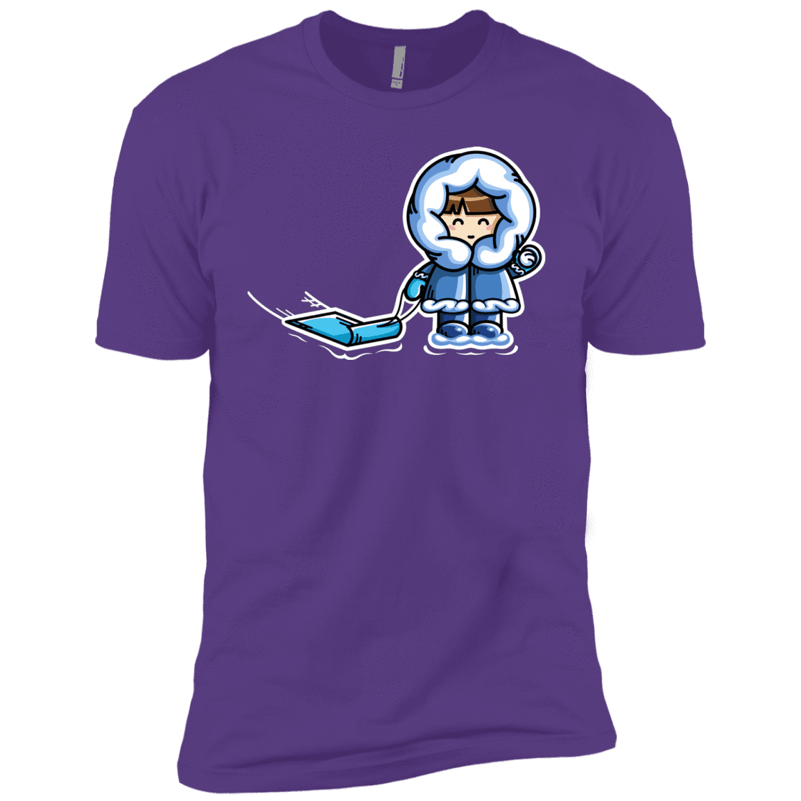 T-Shirts Purple Rush / YXS Kawaii Cute Fun In The Snow Boys Premium T-Shirt