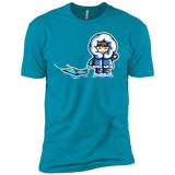 T-Shirts Turquoise / YXS Kawaii Cute Fun In The Snow Boys Premium T-Shirt