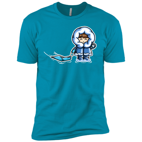 T-Shirts Turquoise / YXS Kawaii Cute Fun In The Snow Boys Premium T-Shirt