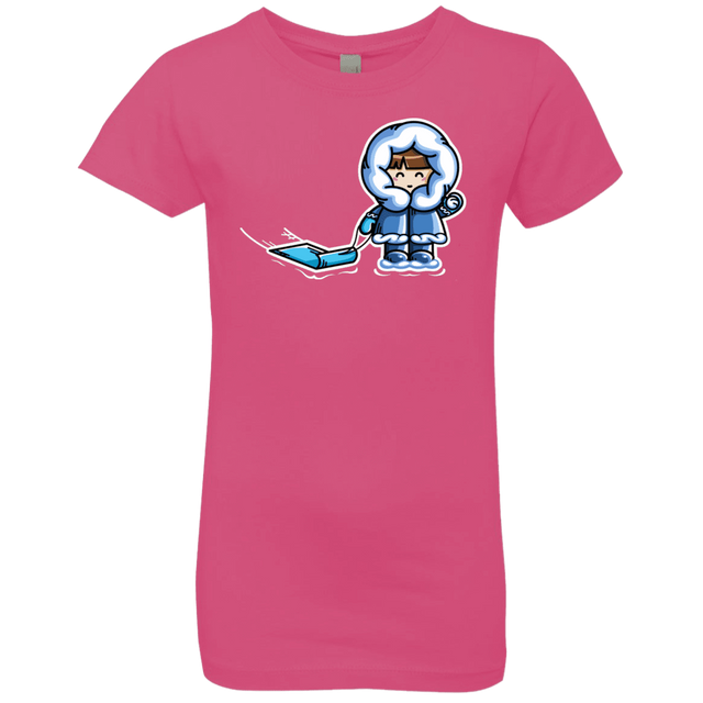 T-Shirts Hot Pink / YXS Kawaii Cute Fun In The Snow Girls Premium T-Shirt