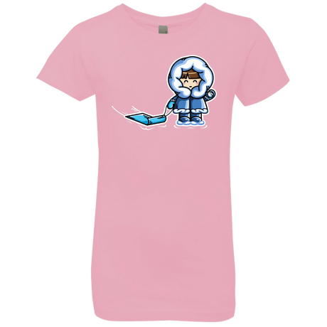 T-Shirts Light Pink / YXS Kawaii Cute Fun In The Snow Girls Premium T-Shirt