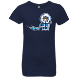 T-Shirts Midnight Navy / YXS Kawaii Cute Fun In The Snow Girls Premium T-Shirt