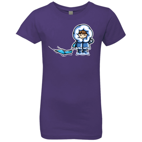 T-Shirts Purple Rush / YXS Kawaii Cute Fun In The Snow Girls Premium T-Shirt