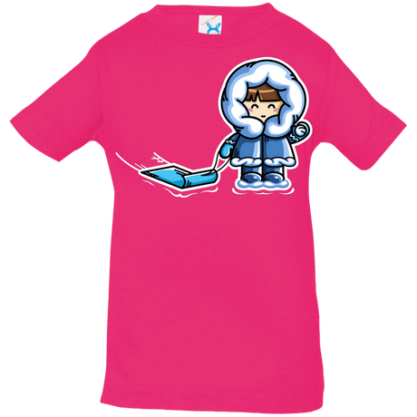 T-Shirts Hot Pink / 6 Months Kawaii Cute Fun In The Snow Infant Premium T-Shirt