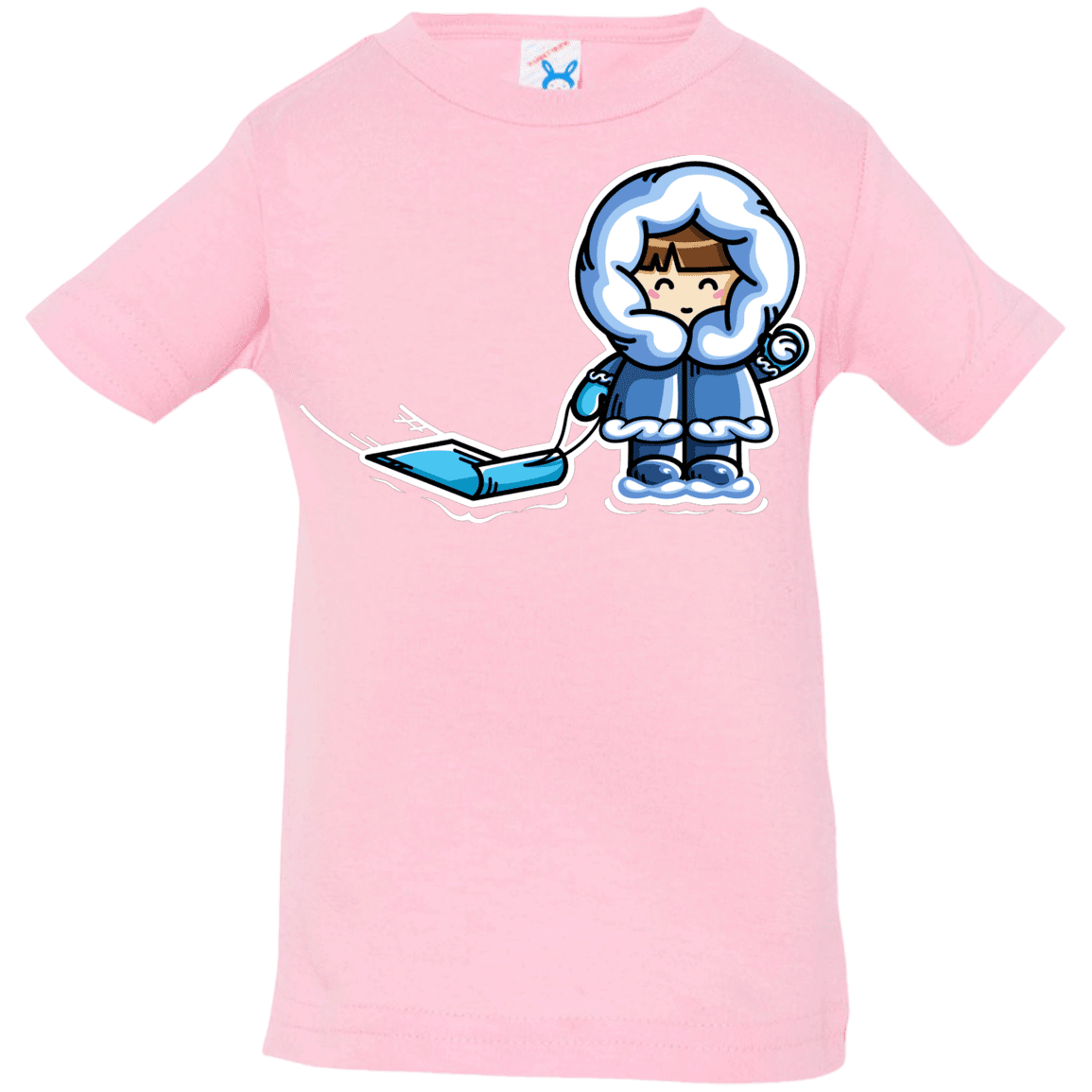 T-Shirts Pink / 6 Months Kawaii Cute Fun In The Snow Infant Premium T-Shirt