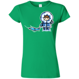 T-Shirts Irish Green / S Kawaii Cute Fun In The Snow Junior Slimmer-Fit T-Shirt