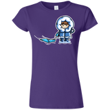 T-Shirts Purple / S Kawaii Cute Fun In The Snow Junior Slimmer-Fit T-Shirt