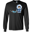 T-Shirts Black / S Kawaii Cute Fun In The Snow Men's Long Sleeve T-Shirt