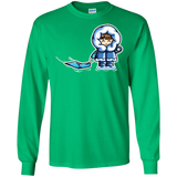 T-Shirts Irish Green / S Kawaii Cute Fun In The Snow Men's Long Sleeve T-Shirt