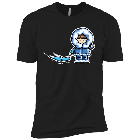 T-Shirts Black / X-Small Kawaii Cute Fun In The Snow Men's Premium T-Shirt