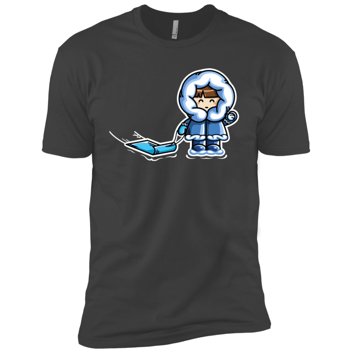 T-Shirts Heavy Metal / X-Small Kawaii Cute Fun In The Snow Men's Premium T-Shirt