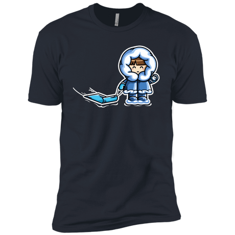 T-Shirts Indigo / X-Small Kawaii Cute Fun In The Snow Men's Premium T-Shirt