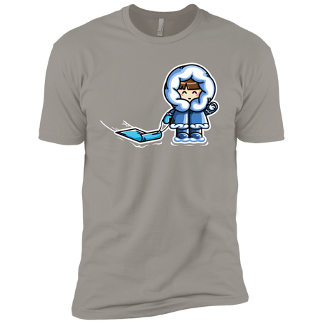 T-Shirts Light Grey / X-Small Kawaii Cute Fun In The Snow Men's Premium T-Shirt