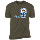 T-Shirts Military Green / X-Small Kawaii Cute Fun In The Snow Men's Premium T-Shirt