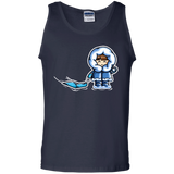 T-Shirts Navy / S Kawaii Cute Fun In The Snow Men's Tank Top