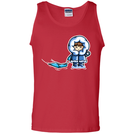T-Shirts Red / S Kawaii Cute Fun In The Snow Men's Tank Top