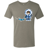 T-Shirts Venetian Grey / S Kawaii Cute Fun In The Snow Men's Triblend T-Shirt