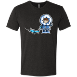 T-Shirts Vintage Black / S Kawaii Cute Fun In The Snow Men's Triblend T-Shirt