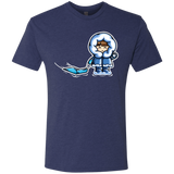 T-Shirts Vintage Navy / S Kawaii Cute Fun In The Snow Men's Triblend T-Shirt