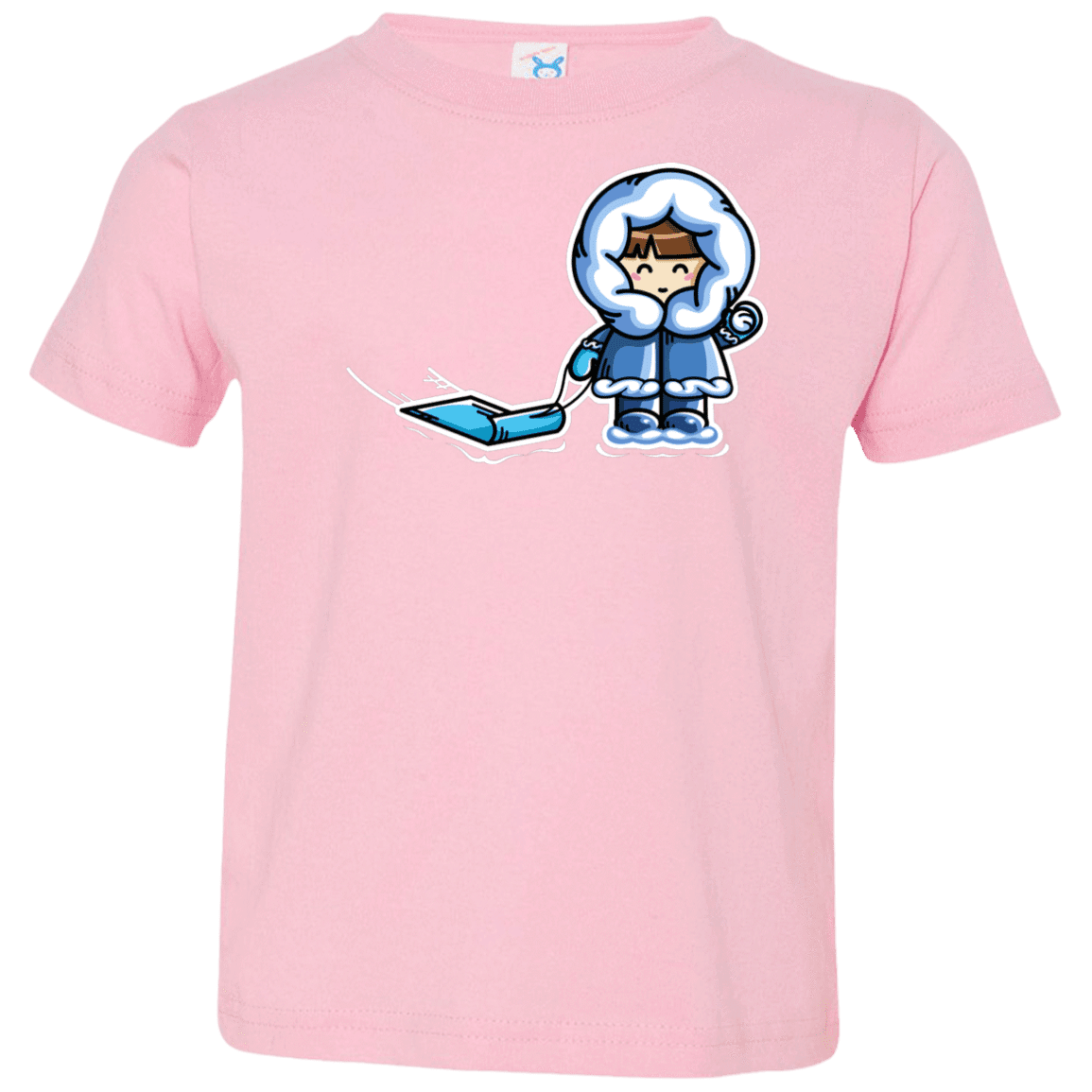 T-Shirts Pink / 2T Kawaii Cute Fun In The Snow Toddler Premium T-Shirt