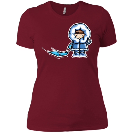 T-Shirts Scarlet / S Kawaii Cute Fun In The Snow Women's Premium T-Shirt