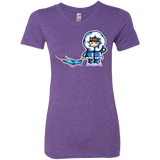 T-Shirts Purple Rush / S Kawaii Cute Fun In The Snow Women's Triblend T-Shirt