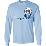 T-Shirts Light Blue / YS Kawaii Cute Fun In The Snow Youth Long Sleeve T-Shirt