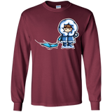 T-Shirts Maroon / YS Kawaii Cute Fun In The Snow Youth Long Sleeve T-Shirt