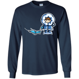 T-Shirts Navy / YS Kawaii Cute Fun In The Snow Youth Long Sleeve T-Shirt