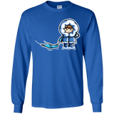 T-Shirts Royal / YS Kawaii Cute Fun In The Snow Youth Long Sleeve T-Shirt