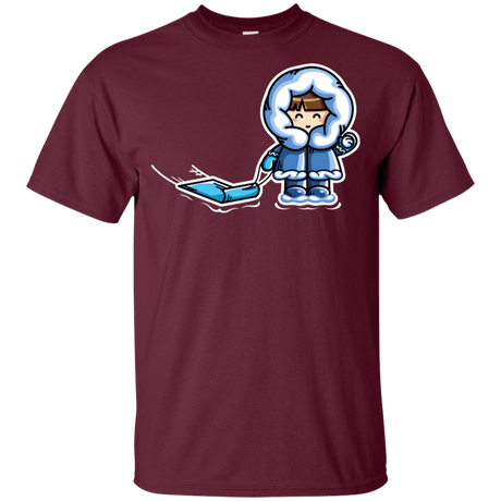 T-Shirts Maroon / YXS Kawaii Cute Fun In The Snow Youth T-Shirt