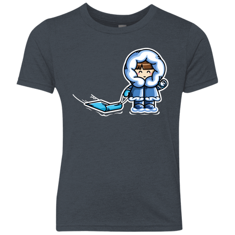 T-Shirts Vintage Navy / YXS Kawaii Cute Fun In The Snow Youth Triblend T-Shirt