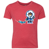 T-Shirts Vintage Red / YXS Kawaii Cute Fun In The Snow Youth Triblend T-Shirt