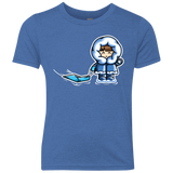 T-Shirts Vintage Royal / YXS Kawaii Cute Fun In The Snow Youth Triblend T-Shirt
