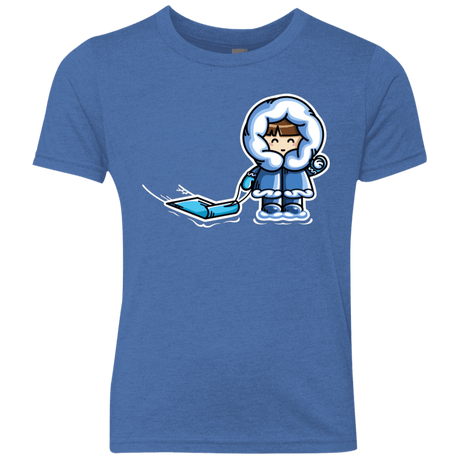 T-Shirts Vintage Royal / YXS Kawaii Cute Fun In The Snow Youth Triblend T-Shirt